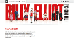 Desktop Screenshot of billyelliotthemusical.com